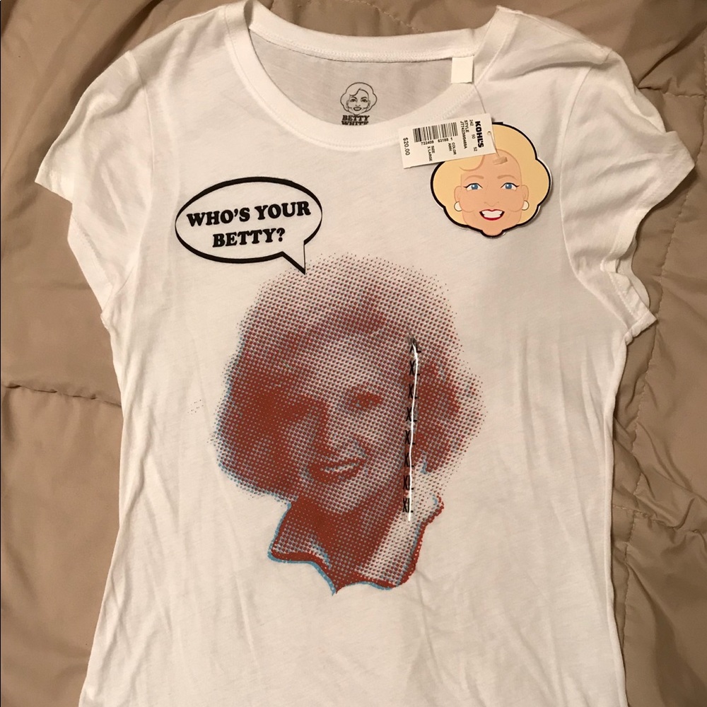 The Golden Girls - Betty White - Juniors tee - XL